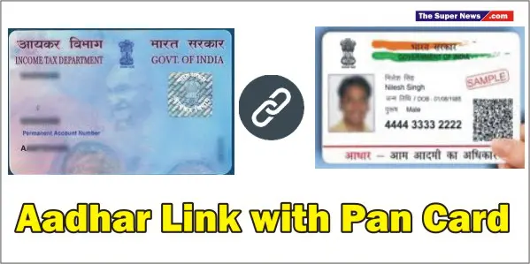 Aaadhar Link with Pan Card online