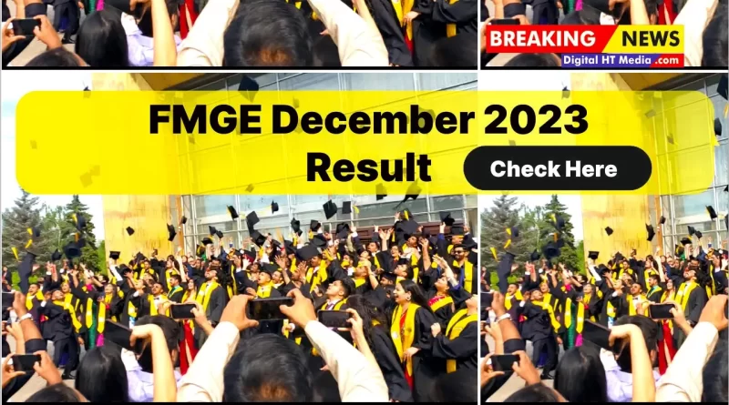 FMGE December 2023 Result